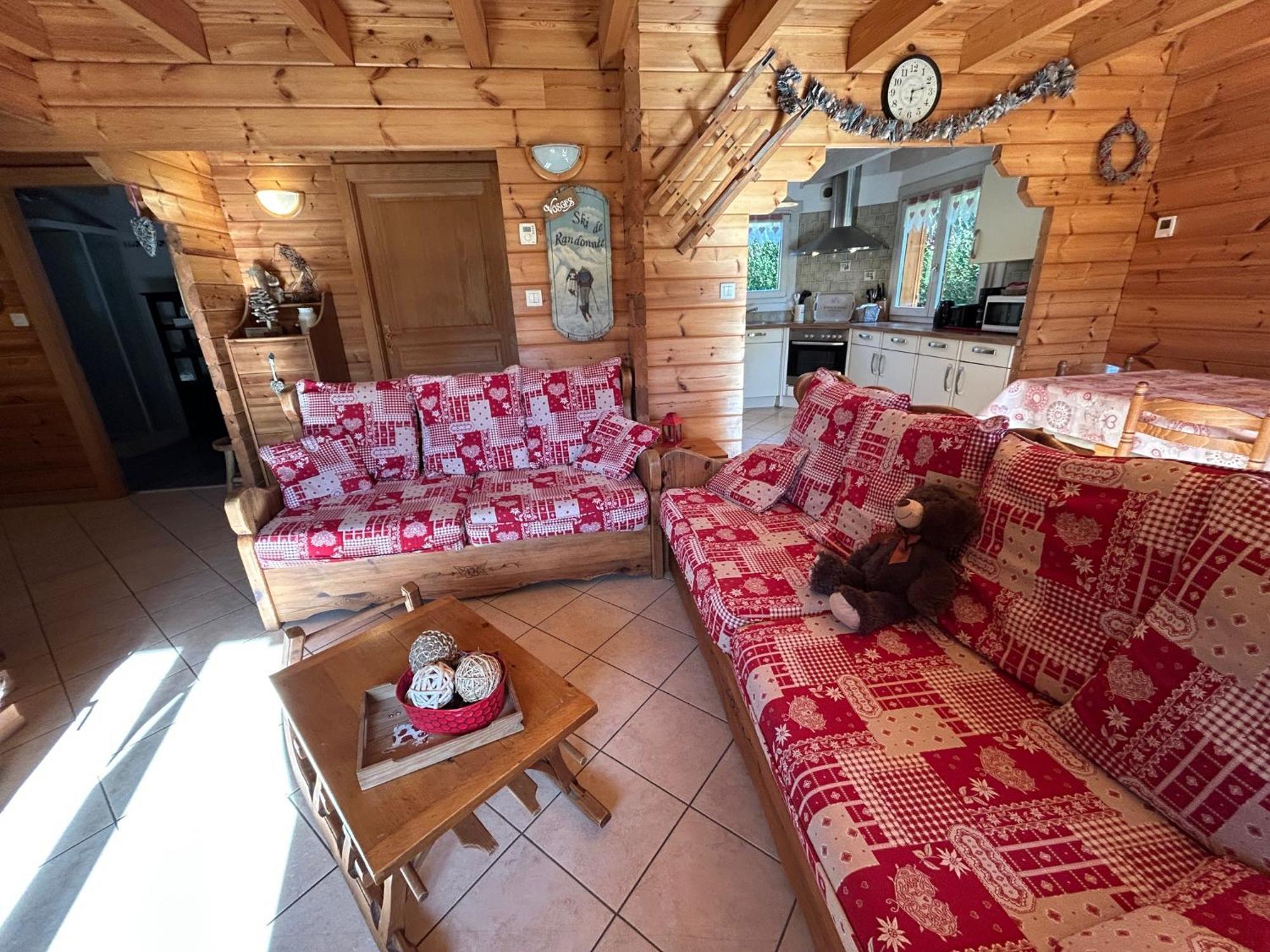 Chalet Les Ecureuils Saint-Nabord Bagian luar foto